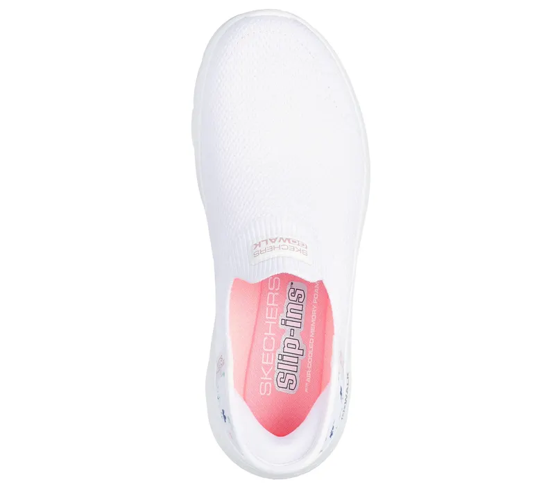 Skechers Skechers Slip-ins: GO WALK Flex – Sunset Rose – Wit (124822-WHT)