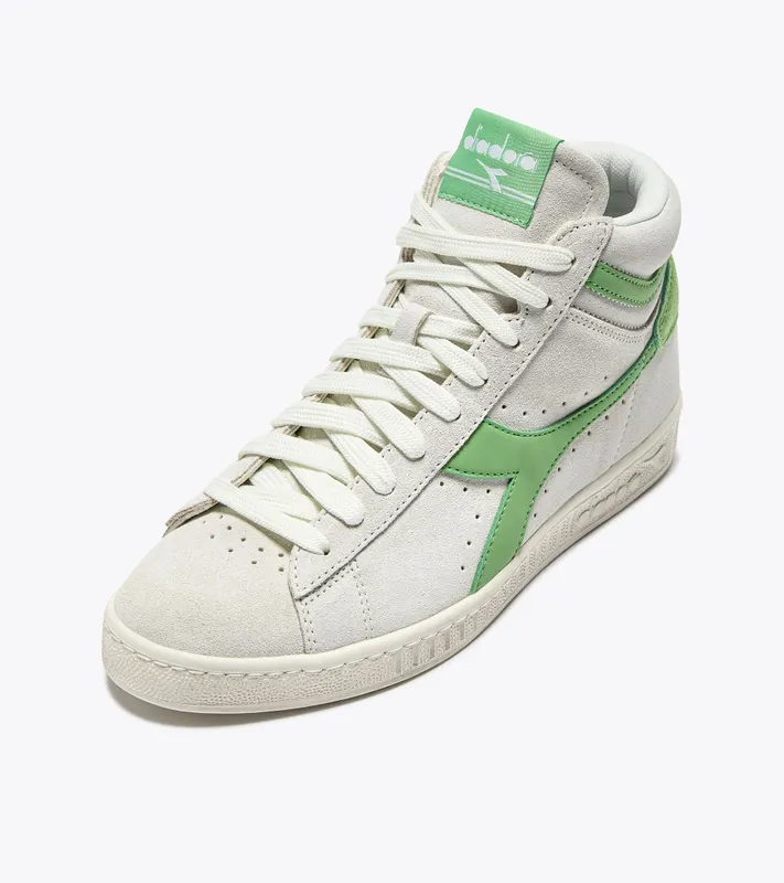 Diadora Game L High Suede Waxed Pistachio Green / Star White (501.181201_D1261)