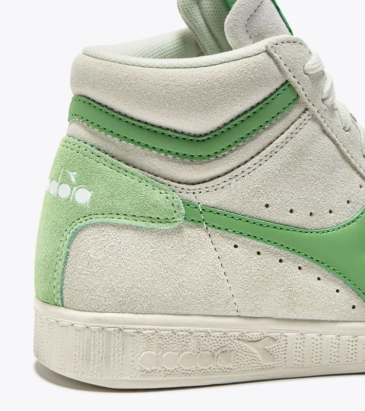 Diadora Game L High Suede Waxed Pistachio Green / Star White (501.181201_D1261)