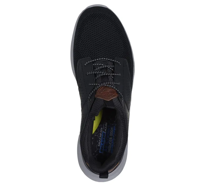 Skechers Relaxed Fit: Slade – Breyer – Zwart (210892-BLK)