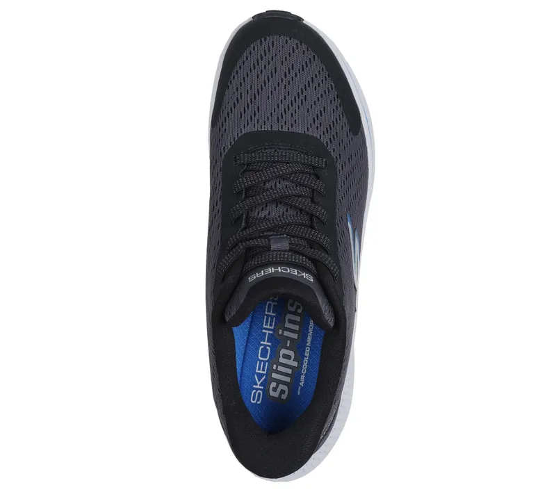 Skechers Skechers Slip-ins: GO RUN Consistent 2.0 – Worldview – Houtskool / Zwart (220880-CCBK)