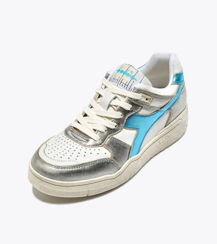 Diadora B.560 Metal Mix Wn White / Silver / Aquamarine (201.182502_C0032)