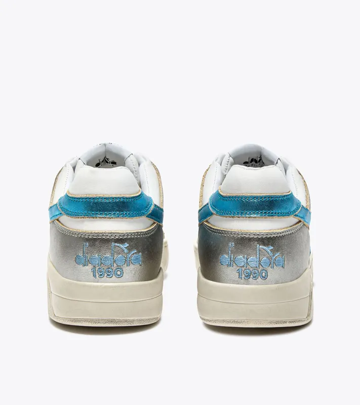 Diadora B.560 Metal Mix Wn White / Silver / Aquamarine (201.182502_C0032)