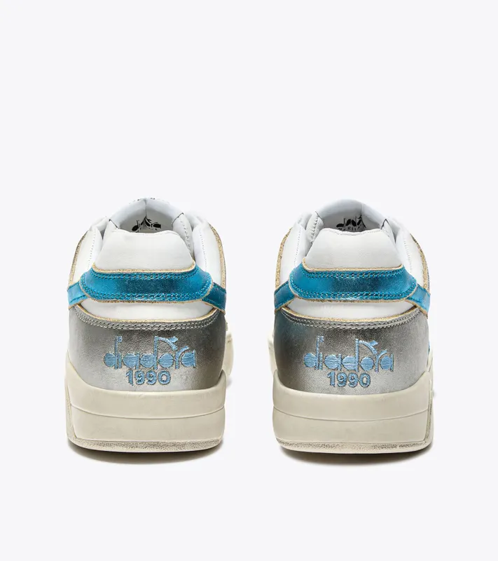 Diadora B.560 Metal Mix Wn White / Silver / Aquamarine (201.182502_C0032)