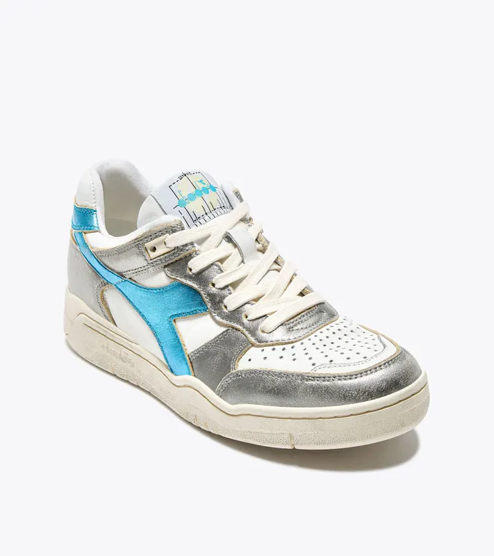 Diadora B.560 Metal Mix Wn White / Silver / Aquamarine (201.182502_C0032)