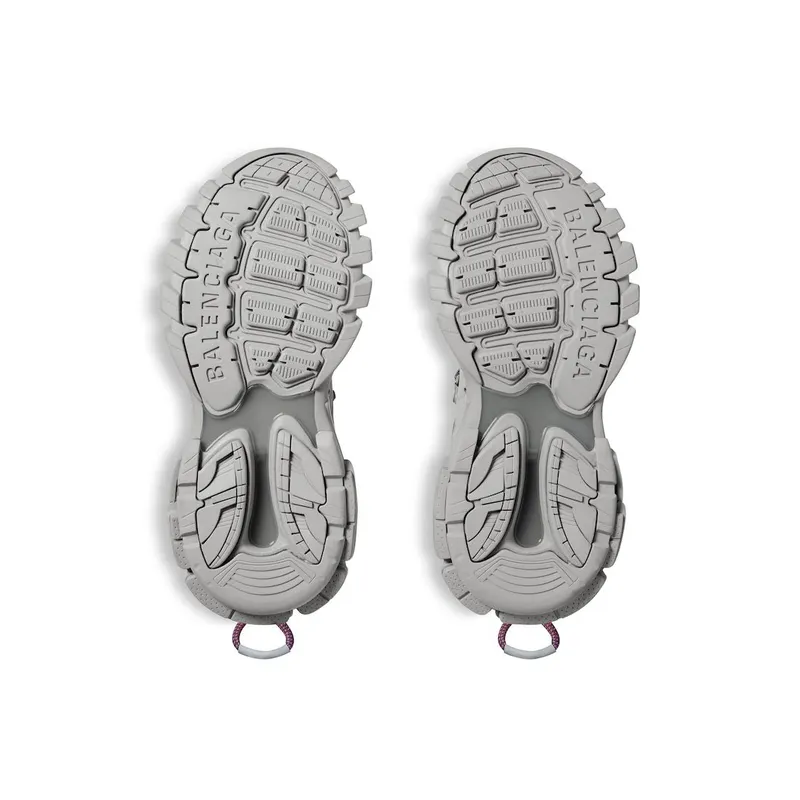 Balenciaga Women’s Track Trail Laces Sneaker In Grey / Pink Grey / Pink (800590WTRHK1013)