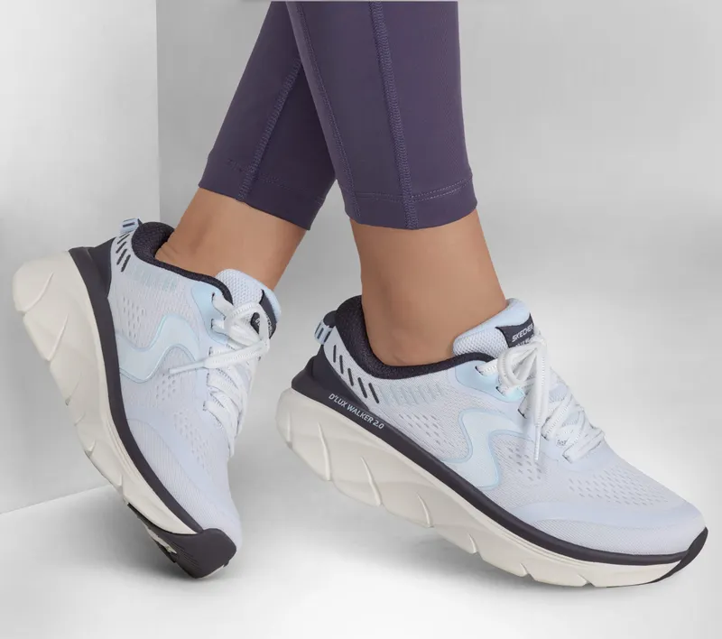 Skechers D’Lux Walker 2.0 – Active Pace – Wit / Multi (150007-WMLT)