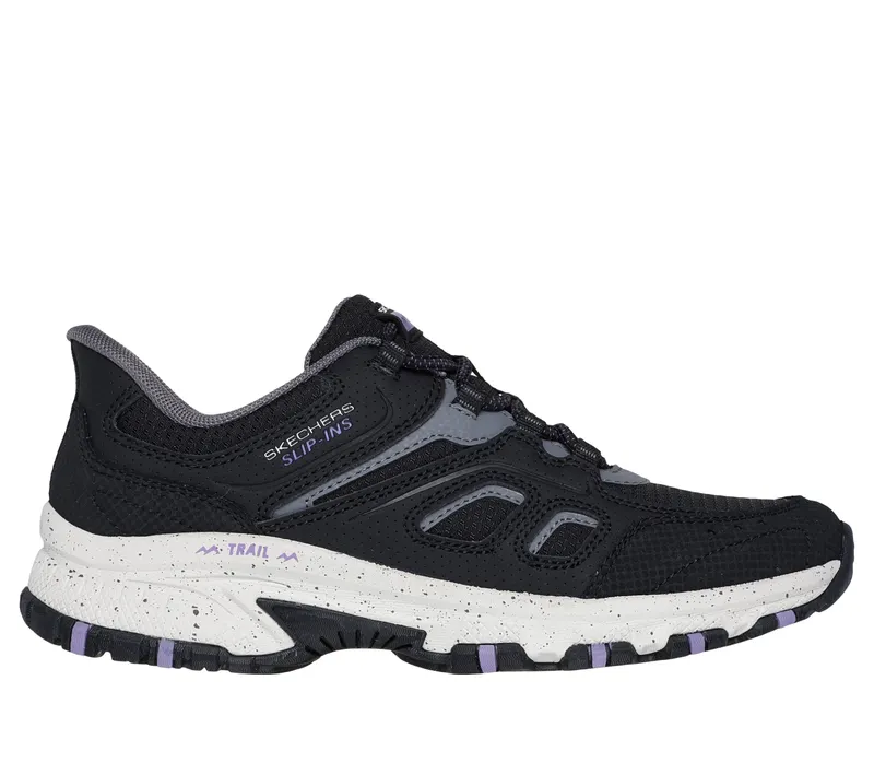 Skechers Skechers Slip-ins: Hillcrest – Kamalino – Zwart / Purper (180025-BKPR)