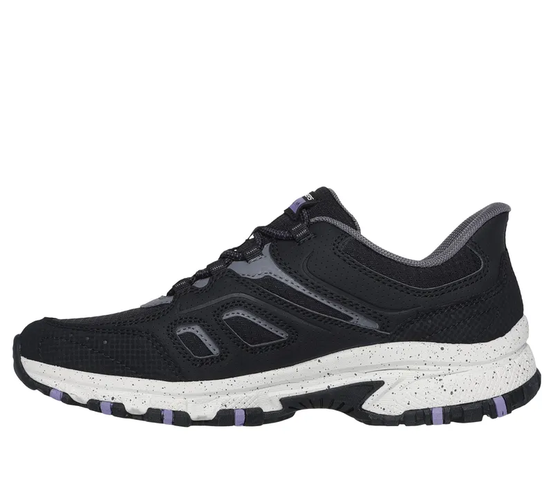 Skechers Skechers Slip-ins: Hillcrest – Kamalino – Zwart / Purper (180025-BKPR)