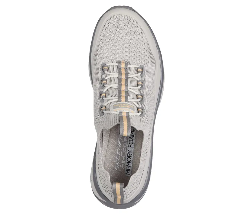 Skechers Switch Back – Zenventure – Natuurlijk / Oranje (180159-NTOR)