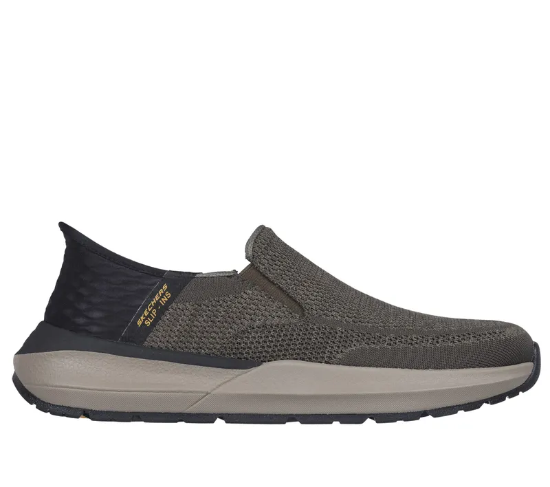 Skechers Skechers Slip-ins: Neville – Rovelo – Olijf / Zwart (210546-OLBK)