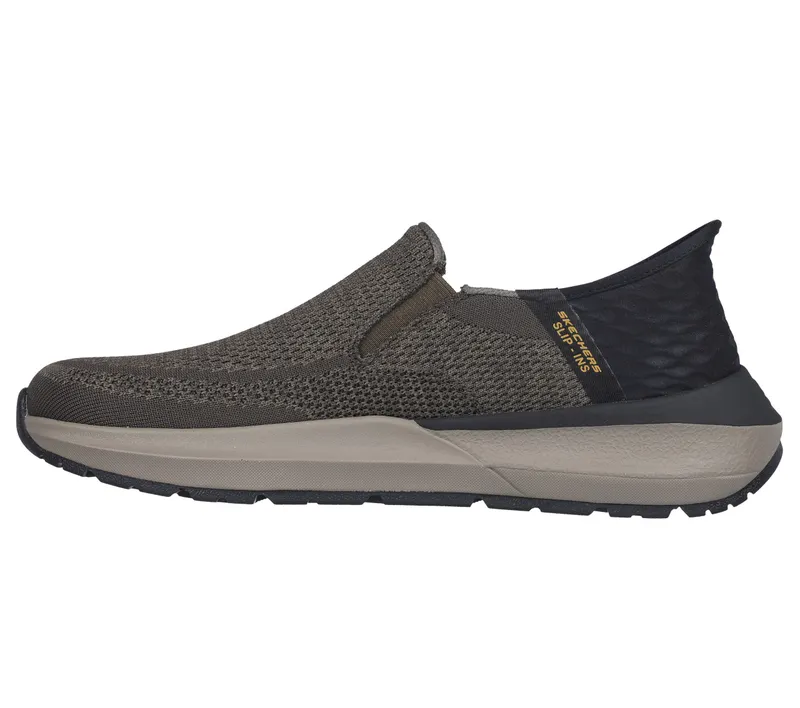 Skechers Skechers Slip-ins: Neville – Rovelo – Olijf / Zwart (210546-OLBK)