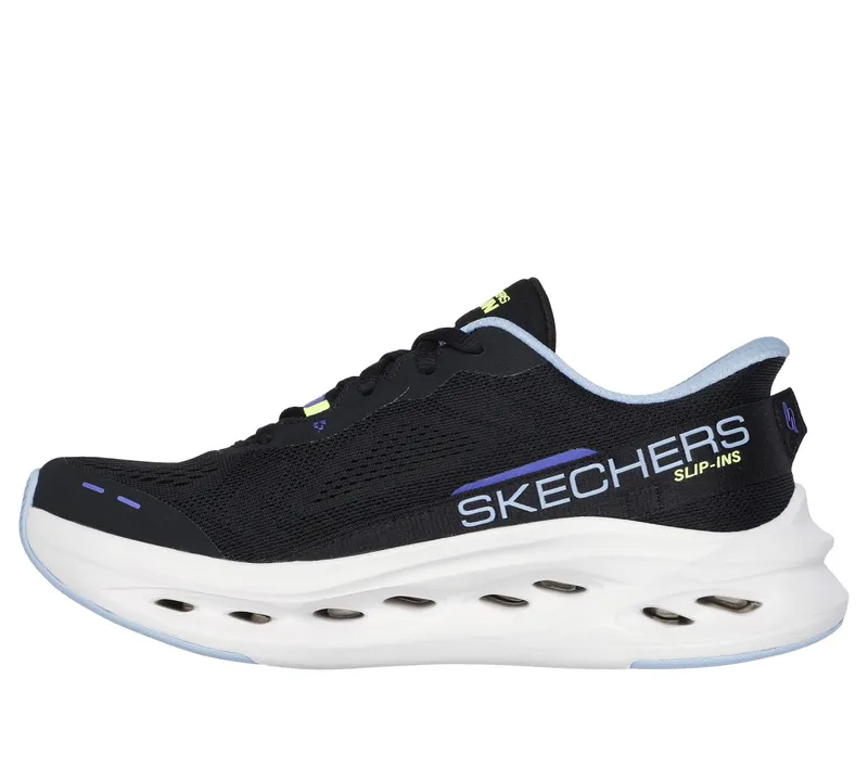Skechers Skechers Slip-ins: Max Cushioning Glide-Step – Zwart / Blauw (129400-BKBL)