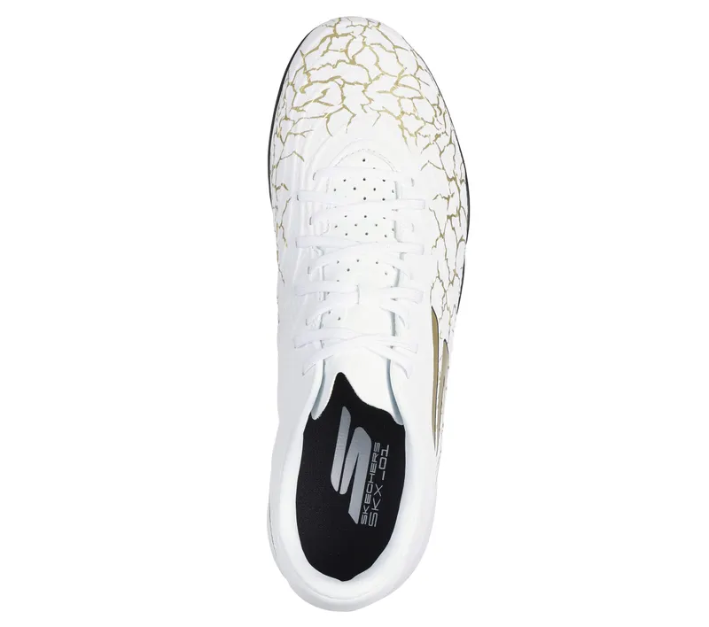 Skechers Skechers SKX_1.5 Academy TF – Wit / Zwart / Goud (252018-WBGD)