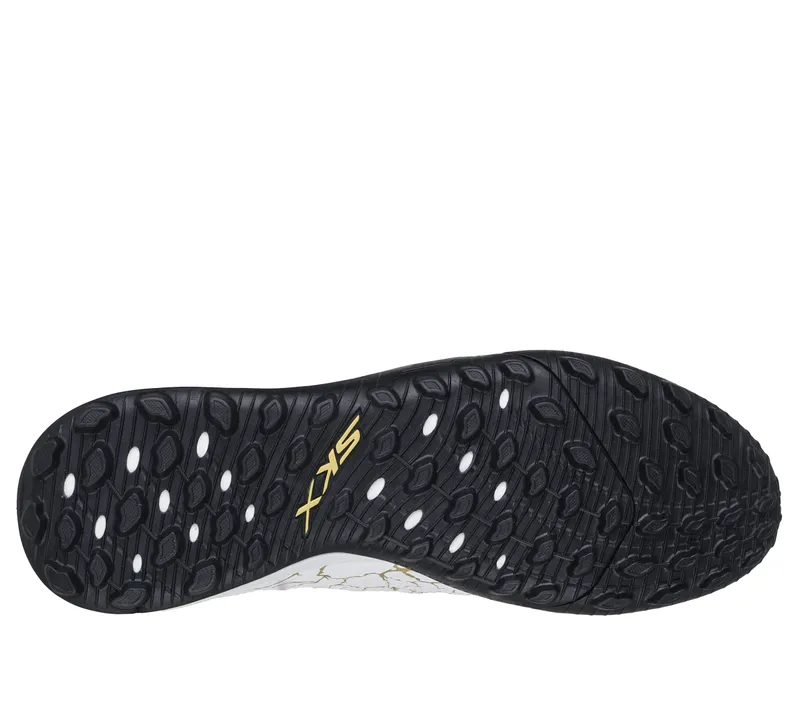 Skechers Skechers SKX_1.5 Academy TF – Wit / Zwart / Goud (252018-WBGD)