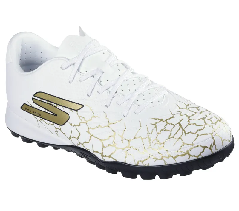 Skechers Skechers SKX_1.5 Academy TF – Wit / Zwart / Goud (252018-WBGD)