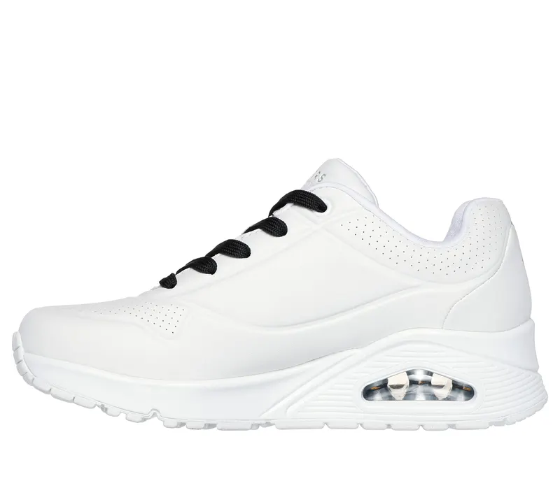 Skechers Uno – Graffiti Love – Wit / Rood / Zwart (177082-WRBK)