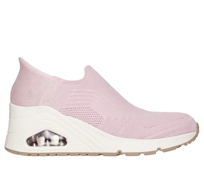 Skechers Skechers Slip-ins: Uno Wedge – Kickin’ Knit – Blush Roze (177523-BLSH)