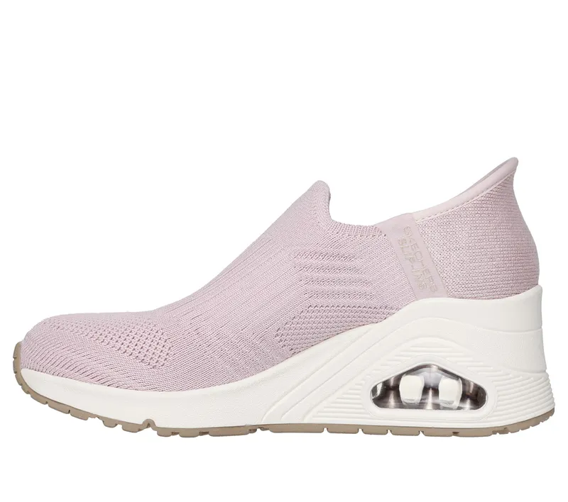 Skechers Skechers Slip-ins: Uno Wedge – Kickin’ Knit – Blush Roze (177523-BLSH)