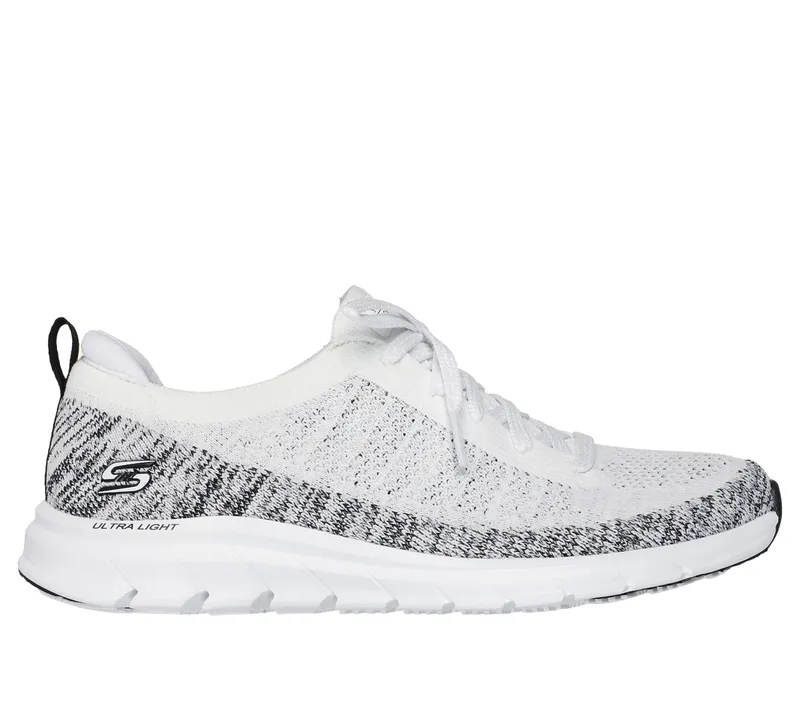 Skechers Pure Flex – Pulse – Wit / Zwart (104651-WBK)