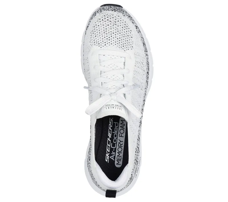 Skechers Pure Flex – Pulse – Wit / Zwart (104651-WBK)