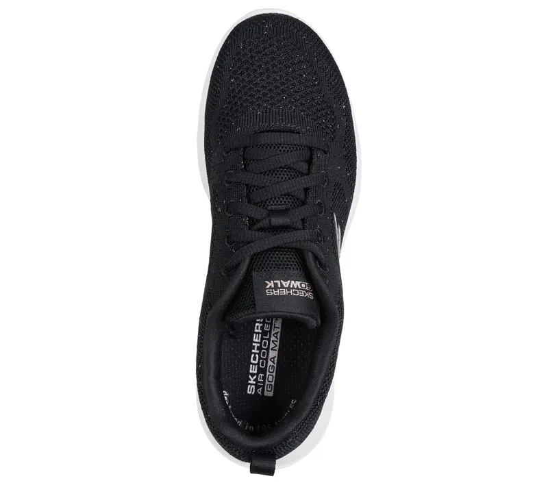 Skechers GO WALK Joy – Violet – Zwart / Roos Goud (124640-BKRG)