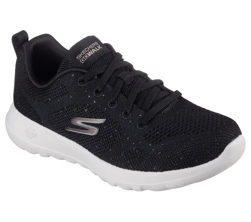 Skechers GO WALK Joy – Violet – Zwart / Roos Goud (124640-BKRG)
