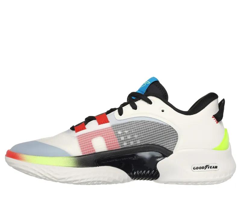 Skechers SKX RESAGRIP – Wit / Zwart / Rood (253007-WBRD)