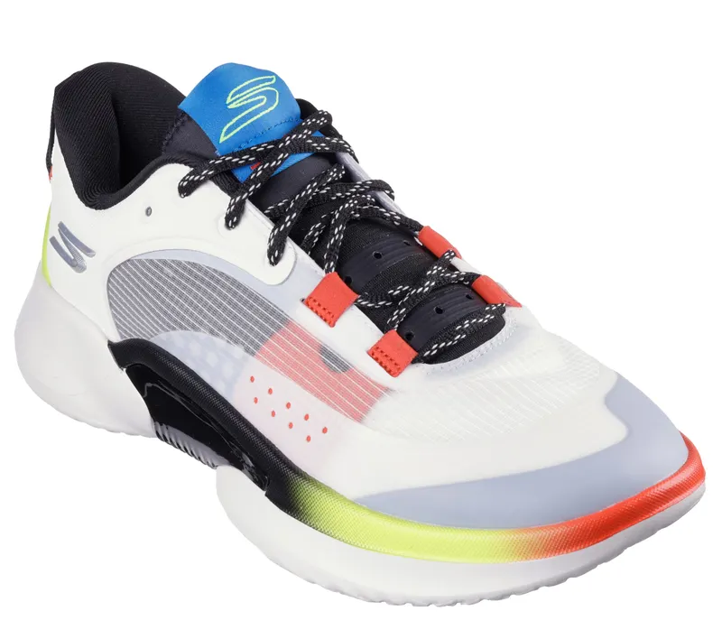 Skechers SKX RESAGRIP – Wit / Zwart / Rood (253007-WBRD)