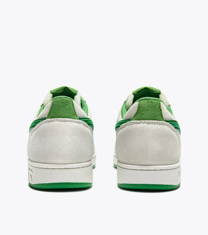 Diadora Magic Basket Low Suede Leather White / Island Green (501.178565_D1282)