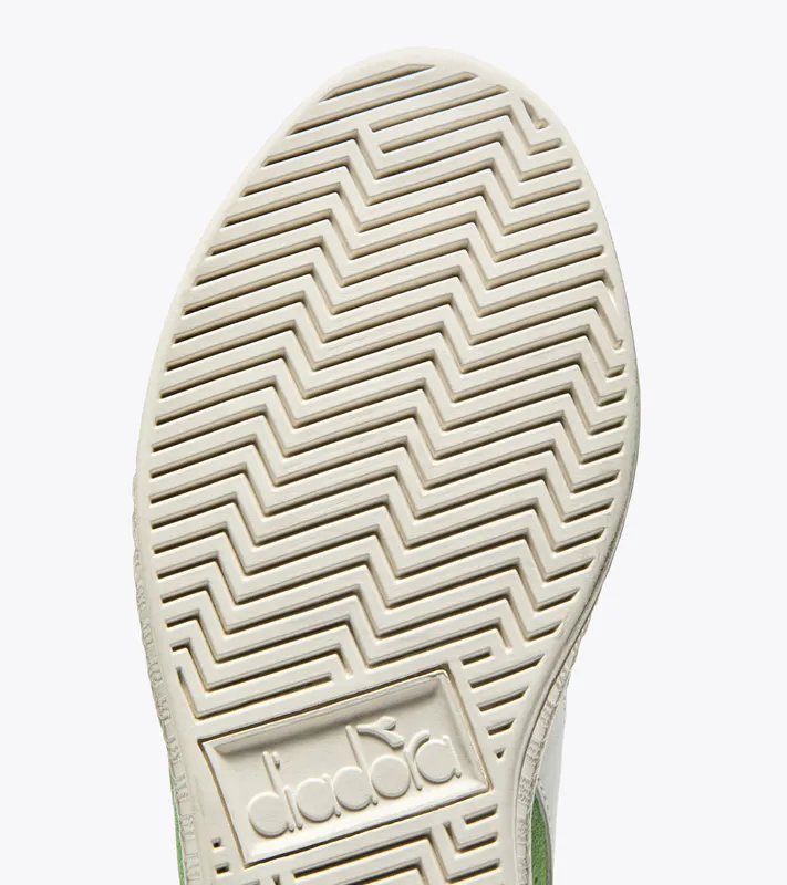 Diadora Game L Low Suede Waxed White / Pistachio Green (501.181202_D1283)