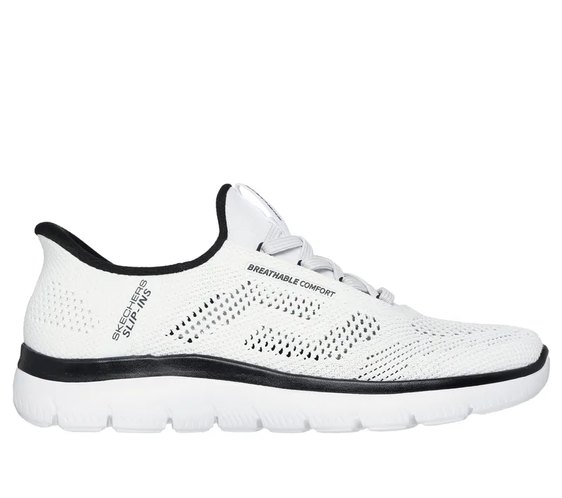 Skechers Skechers Slip-ins: Summits – Perfo – Wit / Zwart (232939-WBK)