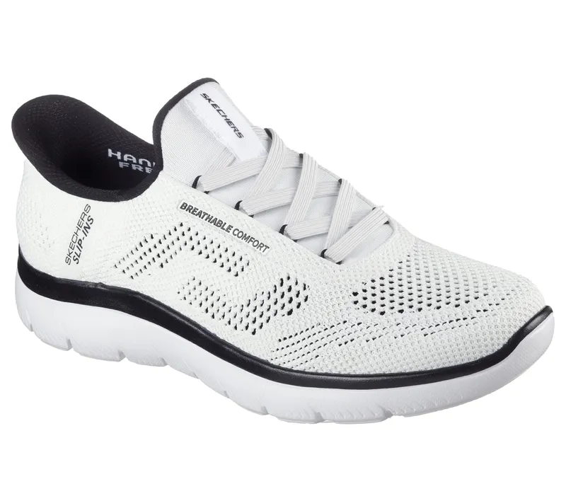 Skechers Skechers Slip-ins: Summits – Perfo – Wit / Zwart (232939-WBK)