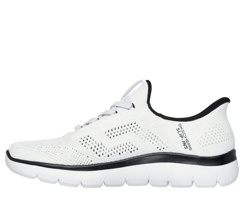 Skechers Skechers Slip-ins: Summits – Perfo – Wit / Zwart (232939-WBK)