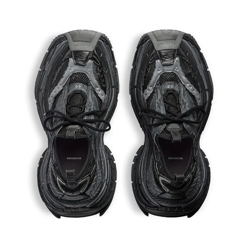 Balenciaga Men’s Platform Reduced Sneaker In Dark Grey Dark Grey (821137WPLTF1011)