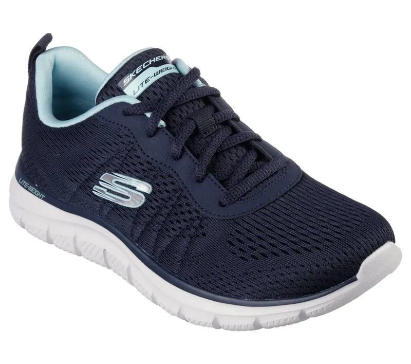 Skechers Track – New Staple – Marine / Aqua (150141-NVAQ)