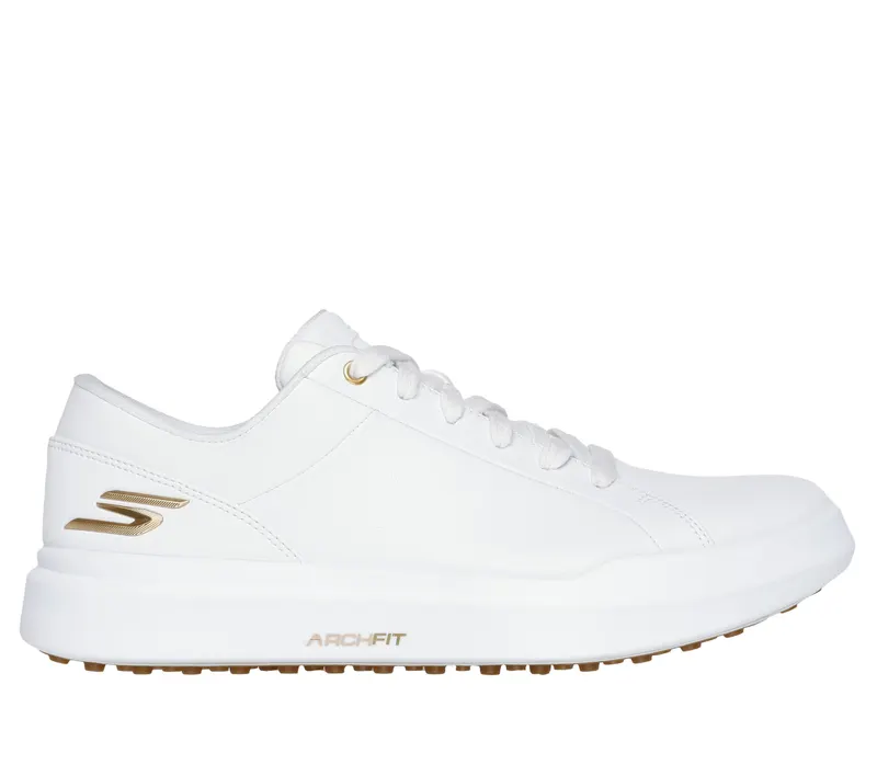 Skechers Relaxed Fit: GO GOLF Drive 6 – Wit / Goud (123128-WGD)