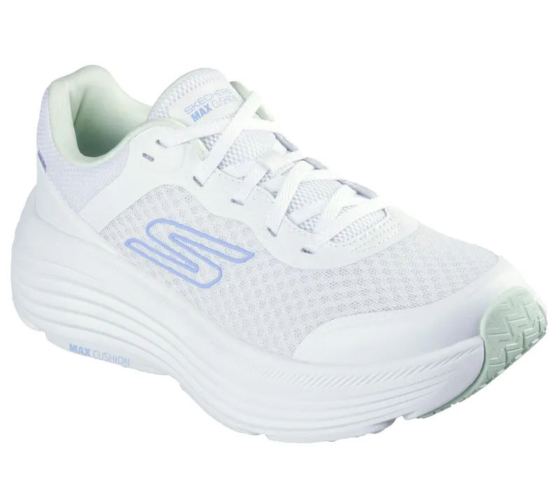 Skechers Max Cushioning Endeavour – Wit / Munt (129470-WMNT)