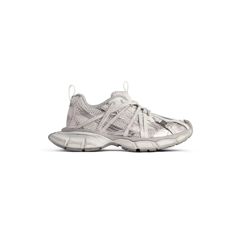 Balenciaga Men’s 3xl Extreme Laces B Sneaker In Grey Grey (825601W3XCH1101)