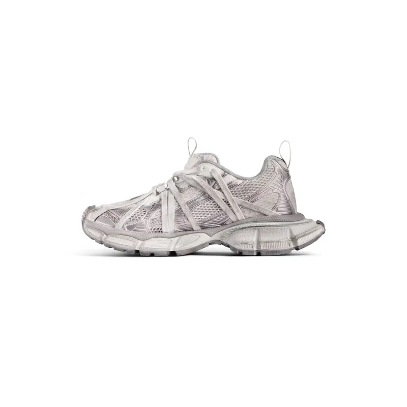 Balenciaga Men’s 3xl Extreme Laces B Sneaker In Grey Grey (825601W3XCH1101)