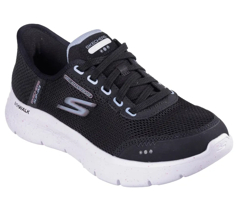 Skechers Skechers Slip-ins: GO WALK Flex – Clear Creek – Zwart / Mauve (124846-BKMV)