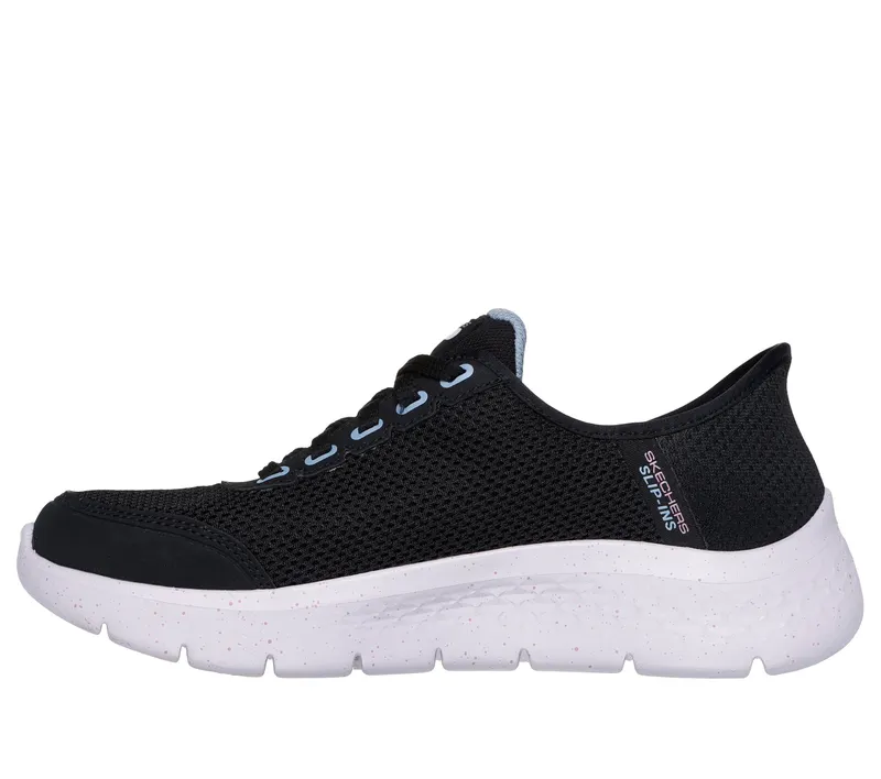 Skechers Skechers Slip-ins: GO WALK Flex – Clear Creek – Zwart / Mauve (124846-BKMV)