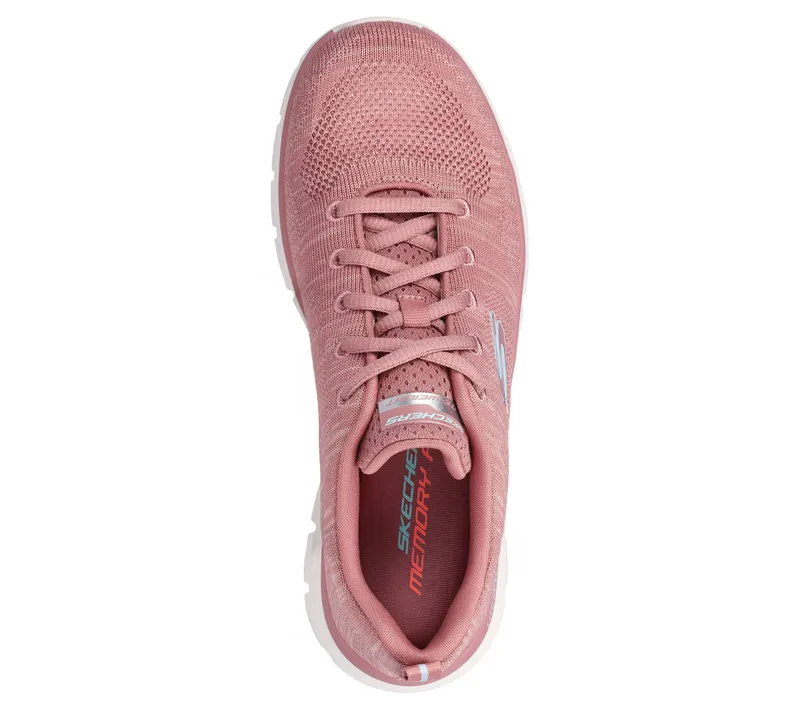 Skechers Track – Daytime Dreamer – Donker Roos (150142-DKRS)