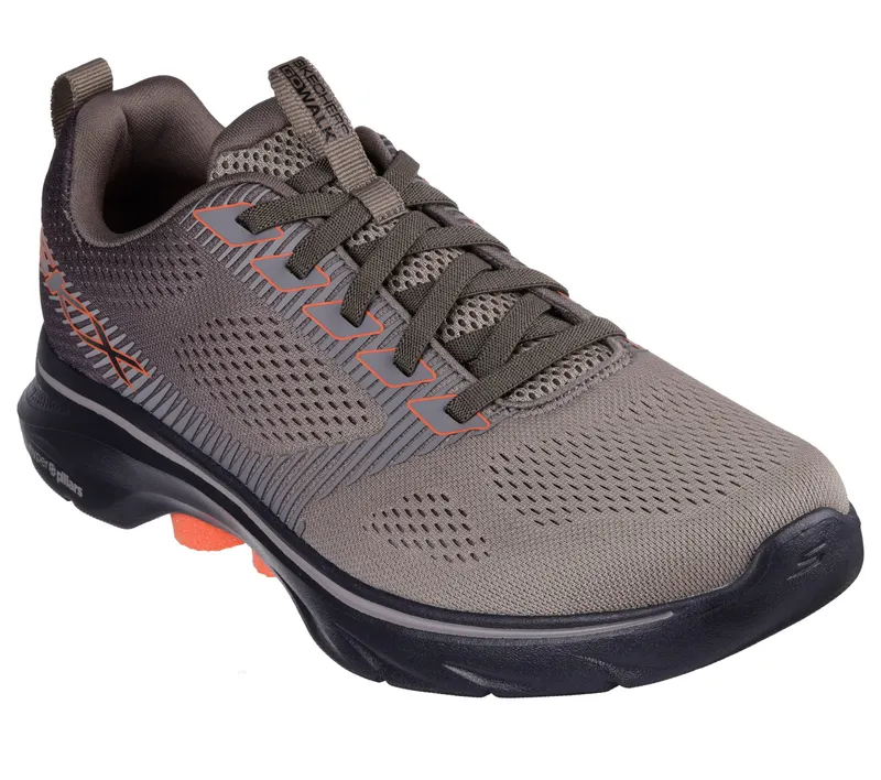 Skechers GO WALK 7 – Hahn – Bruin / Zwart (216559-BRBK)