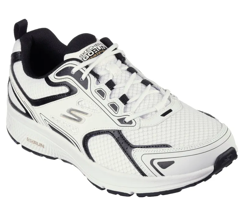 Skechers Skechers GOrun Consistent – Wit / Zwart (220034-WBK)