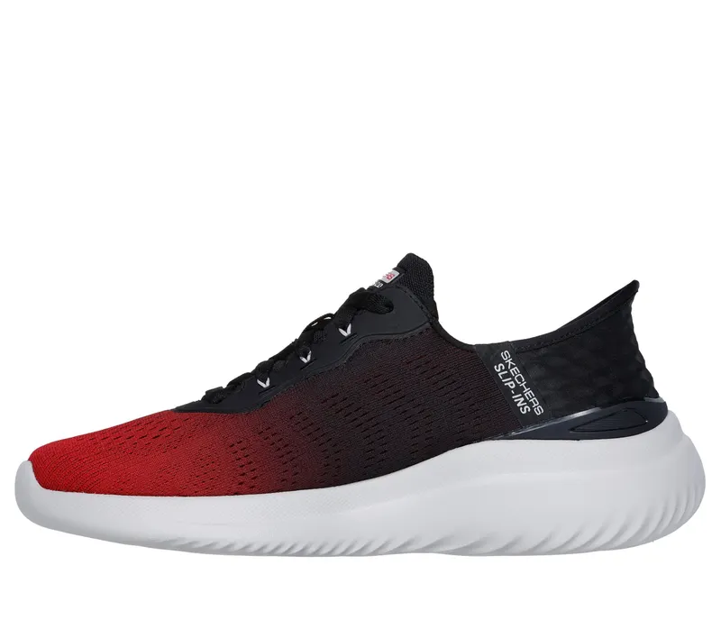 Skechers Skechers Slip-ins: Bounder 2.0 – Tellem – Zwart / Rood (232928-BKRD)