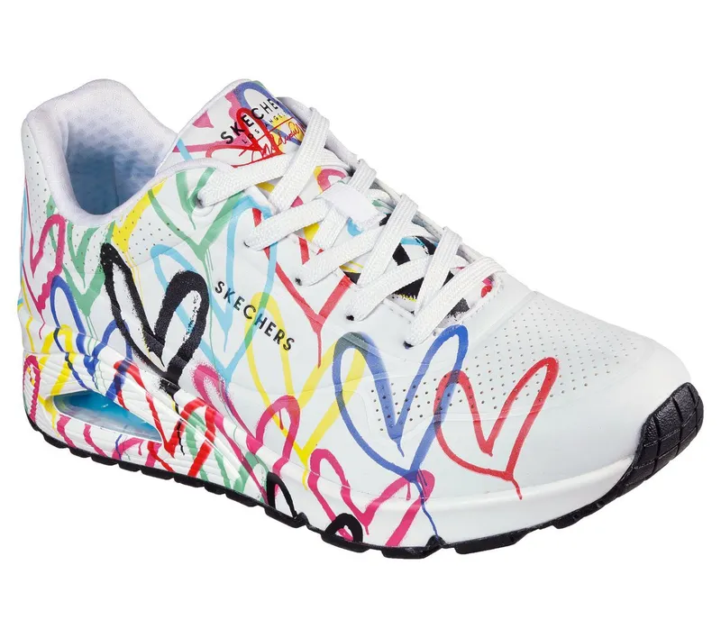 Skechers Skechers x JGoldcrown: Uno – Spread the Love – Wit / Multi (155507-WMLT)