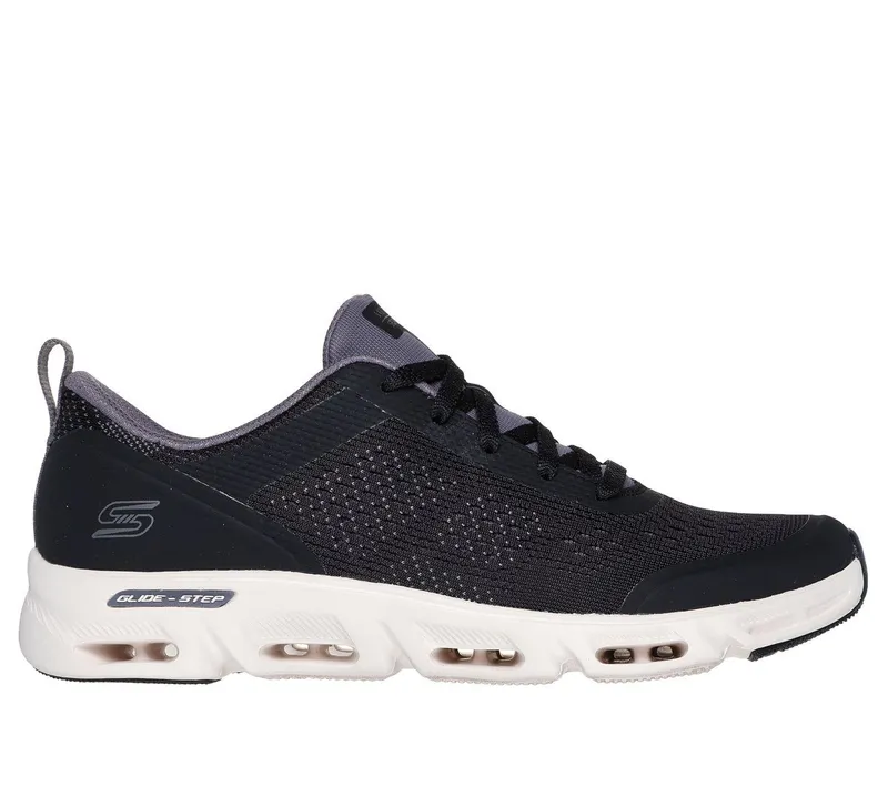 Skechers Glide-Step Gratify – Lume – Zwart / Natuurlijk (104607-BKNT)