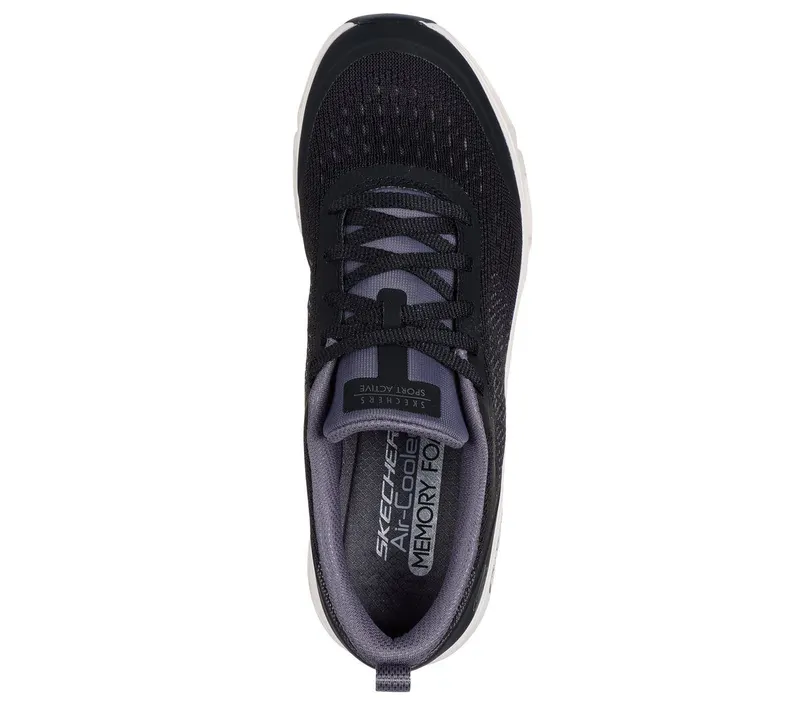 Skechers Glide-Step Gratify – Lume – Zwart / Natuurlijk (104607-BKNT)