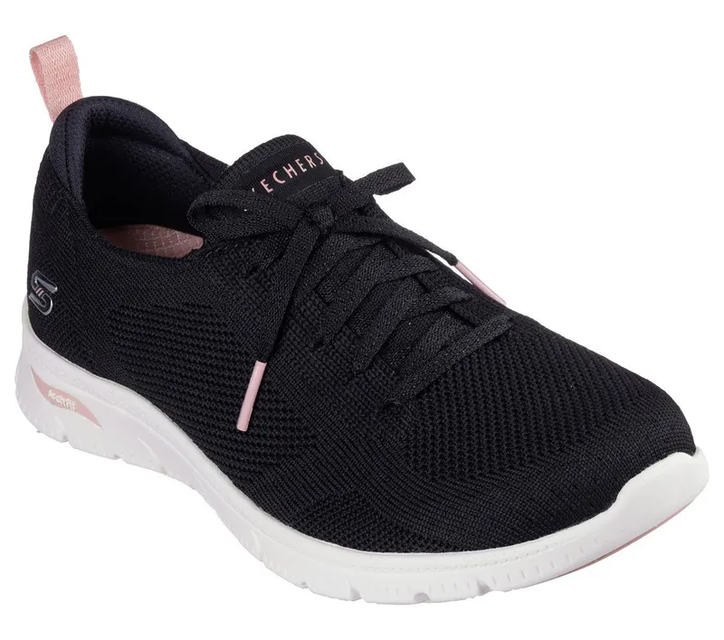 Skechers Arch Fit Refine 2.0 – Tenacious – Zwart / Roze (104688-BKPK)